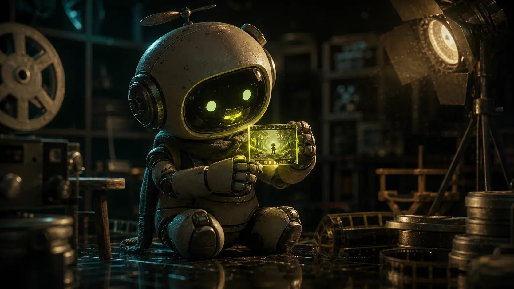 Miniature scene example for AI Studio